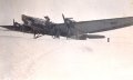 ТБ-3 с проломом в правом крыле